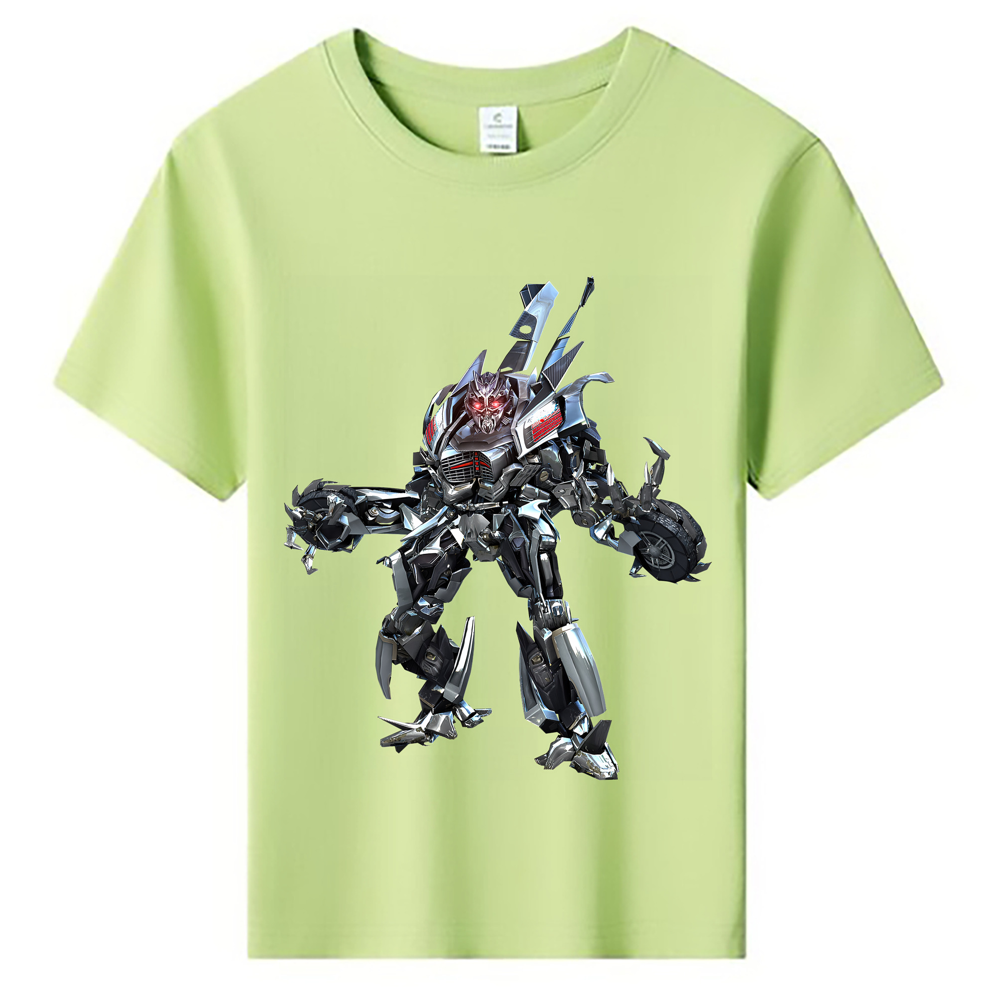 （画像用） Transformers トランスフォーマー 綿100％キッズTシャツ（フロントプリント）